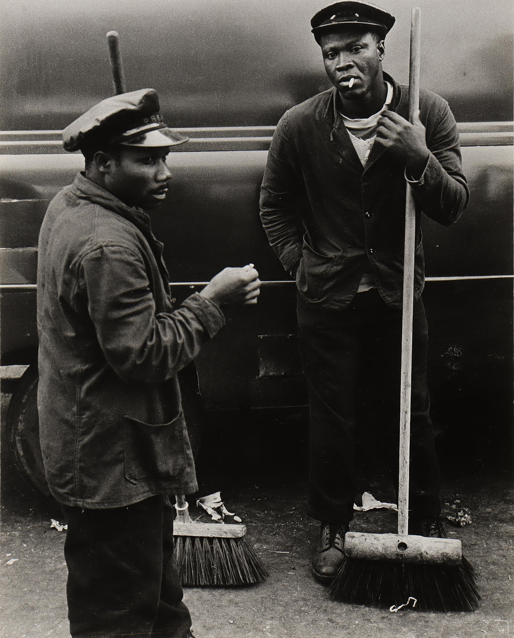 NILS-ERIK WIKEBÄCK. Street Sweeper, London.