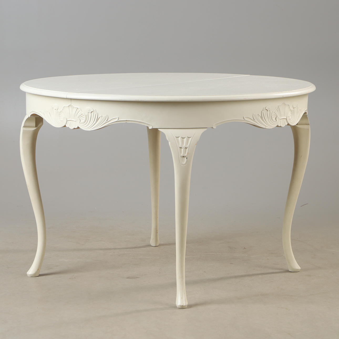 DINING TABLE, white painted, rococo style. Furniture - Dining room ...