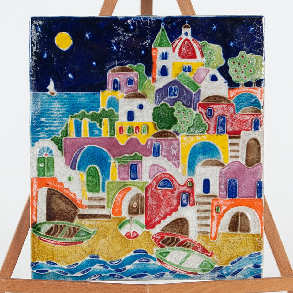 OIDENTIFIERAD KONSTNÄR. WALL RELIEF.