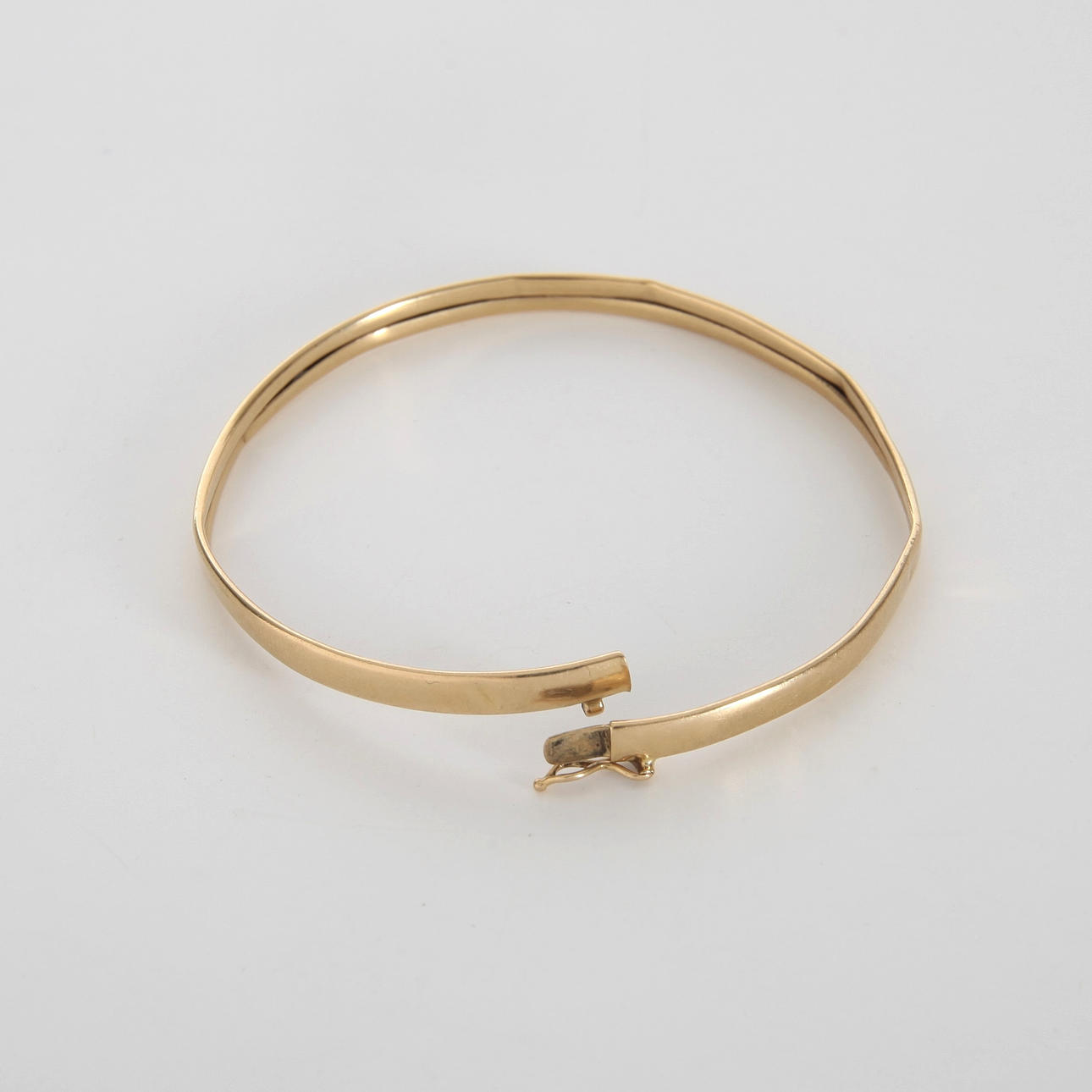 BRACELET, Rigid, 18K gold.