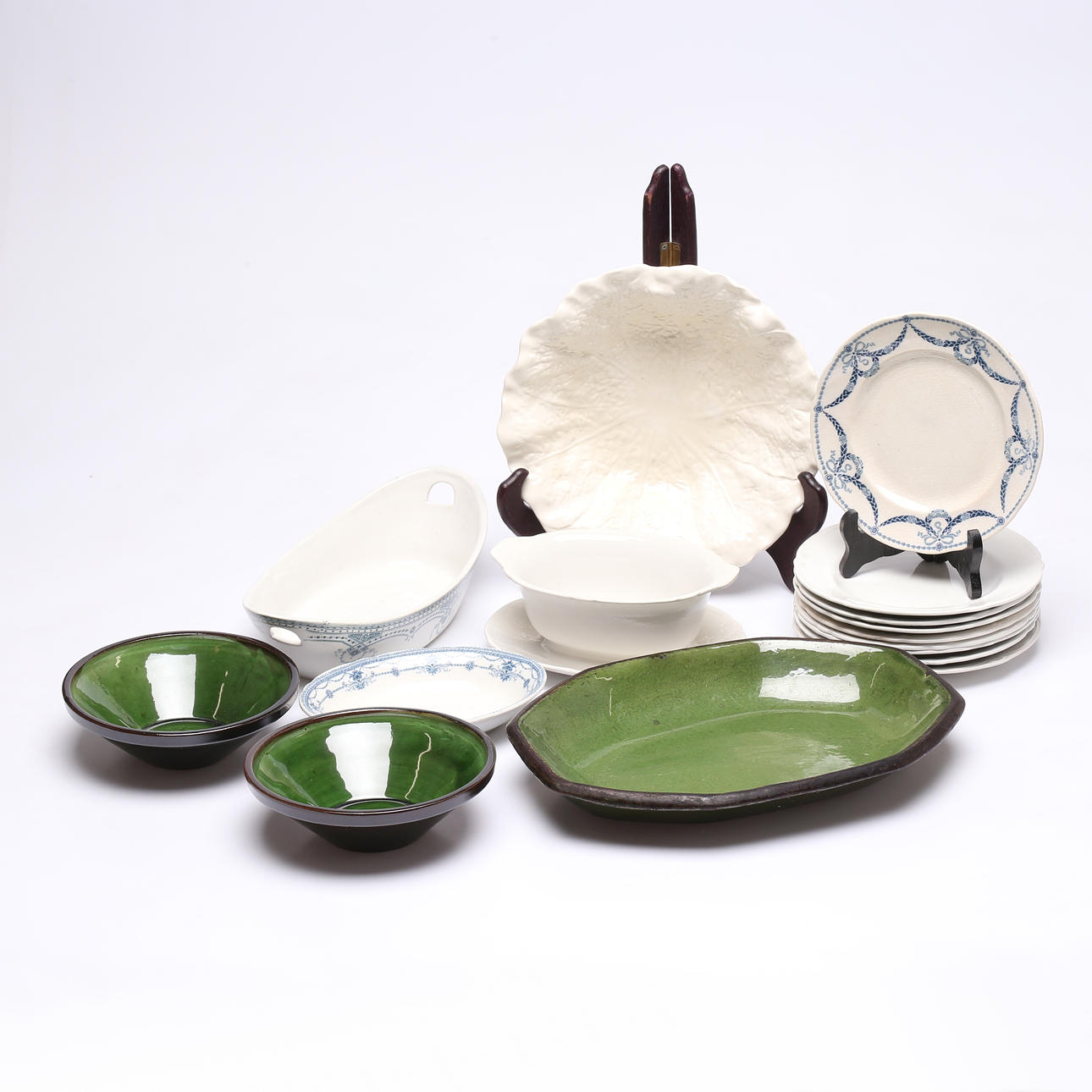 SERVISDELAR, 16 delar, 1900-tal.