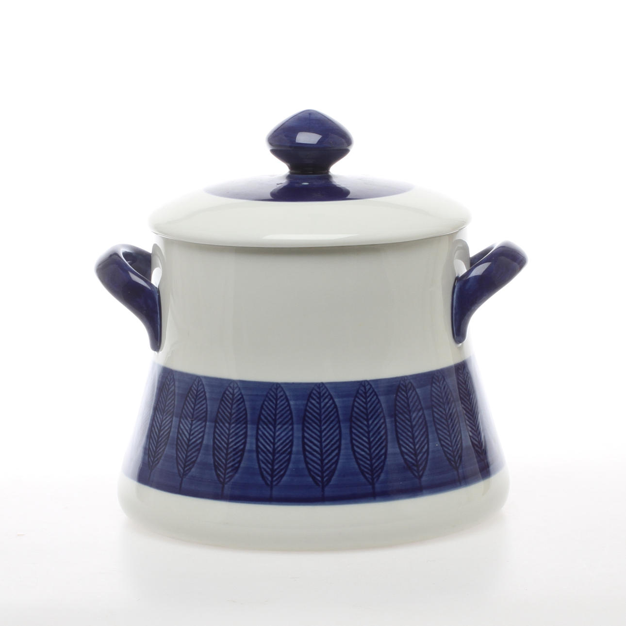 KAROTT MED LOCK, "Koka Blå", Herta Bengtsson, Rörstrand.