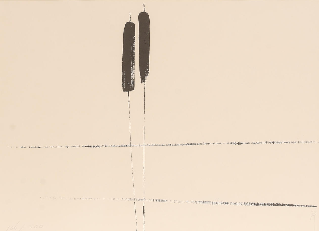 ARNE OLSSON. Lithograph, signed and numbered.