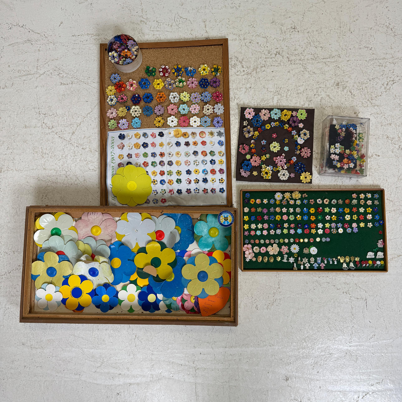 PARTI MAJBLOMMOR, med mera.