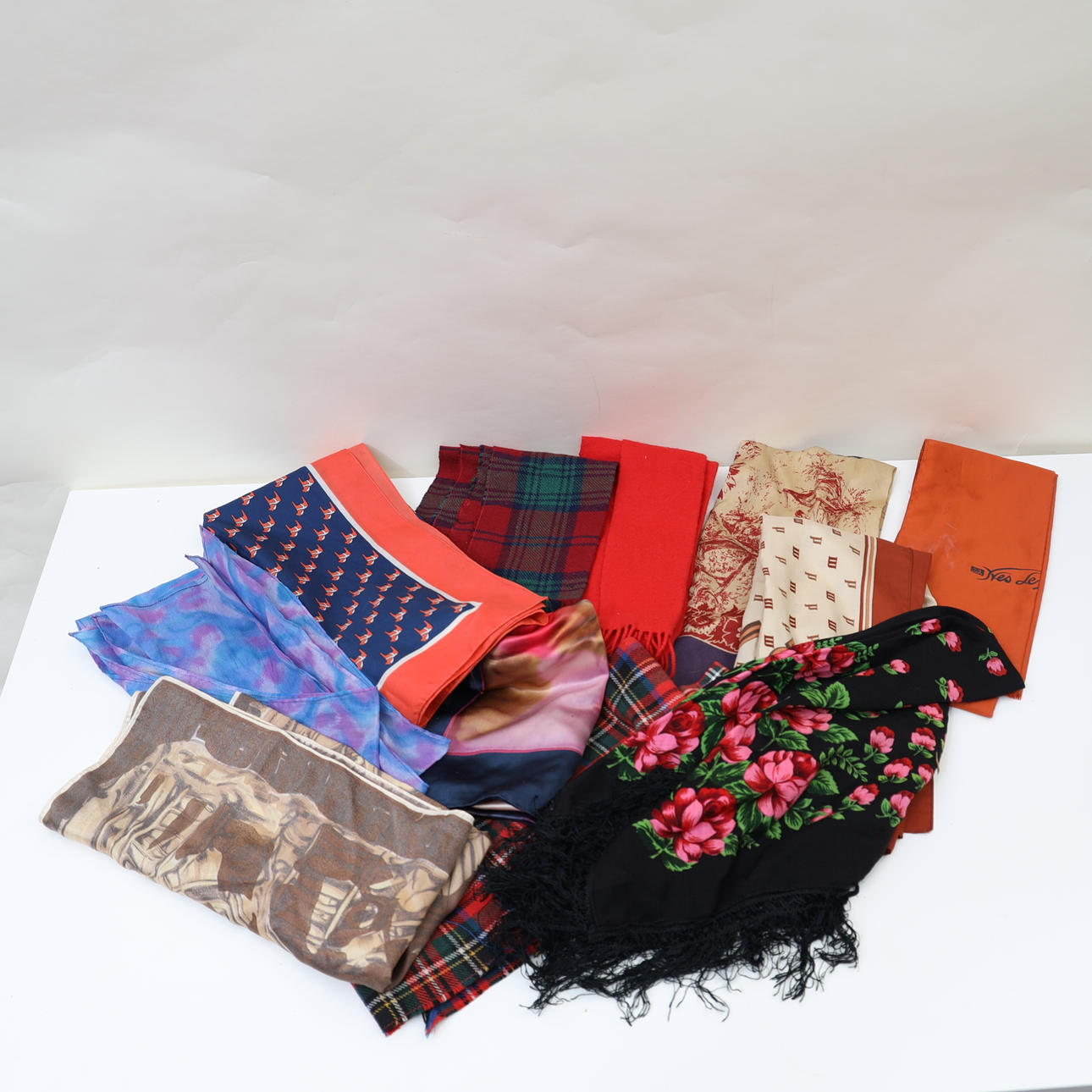 SCARVES & SCARFS, A Collection.