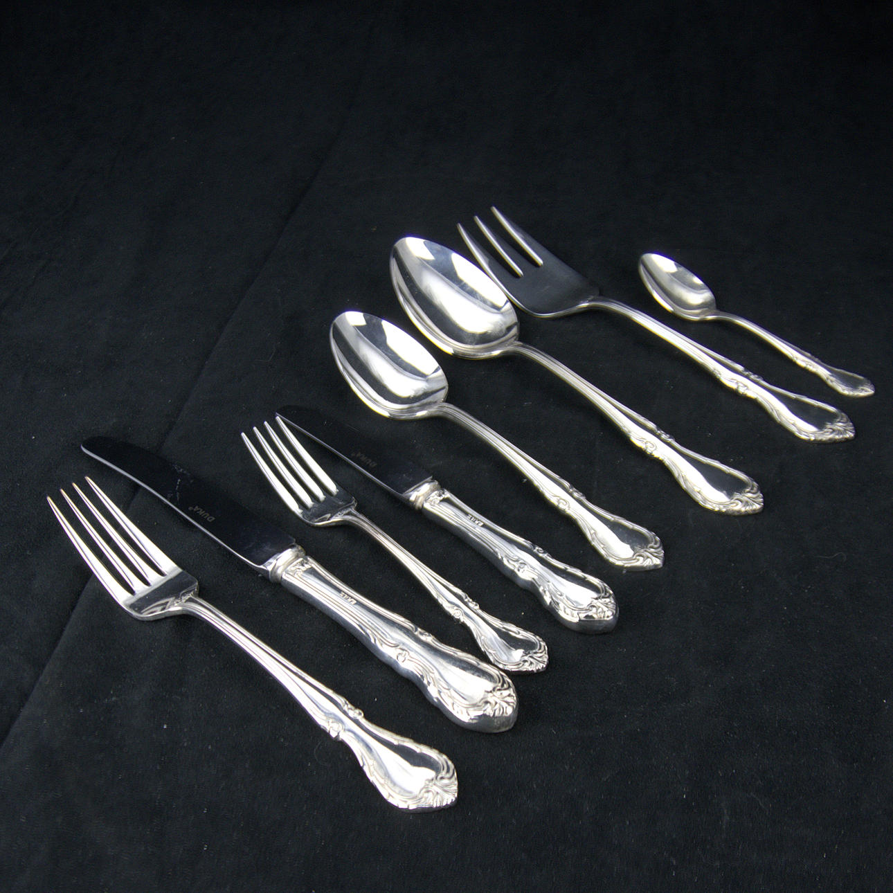 BESTICK, 62 delar, "Sofia", nysilver, rostfritt, Duka, nutida.