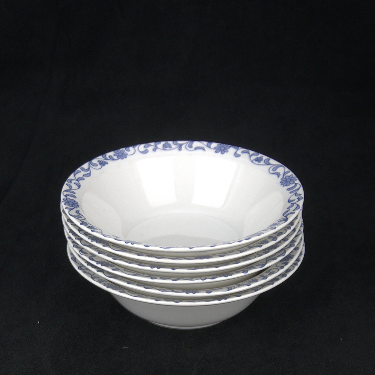 SERVISDELAR, 6 st, porslin, Rörstrand.