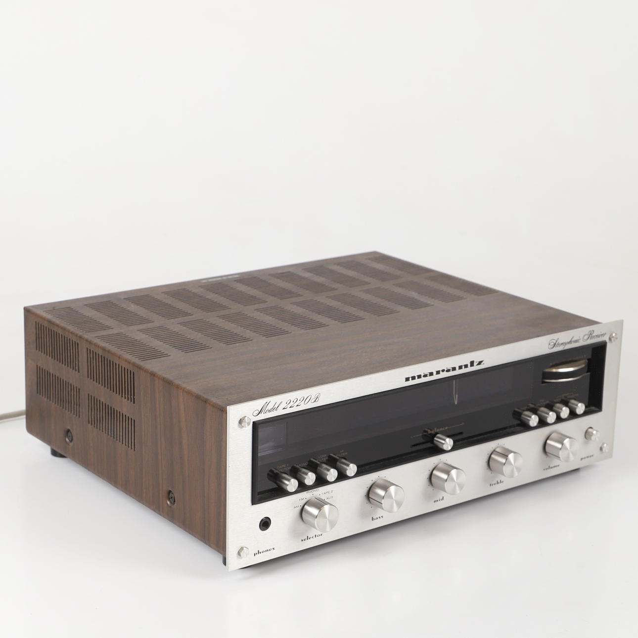 AMPLIFIER, Marantz, Model 2220B, 1970s.