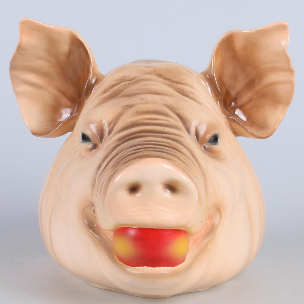 FIGURIN, porslin, julgris, Goebel, Tyskland, 1900-tal.