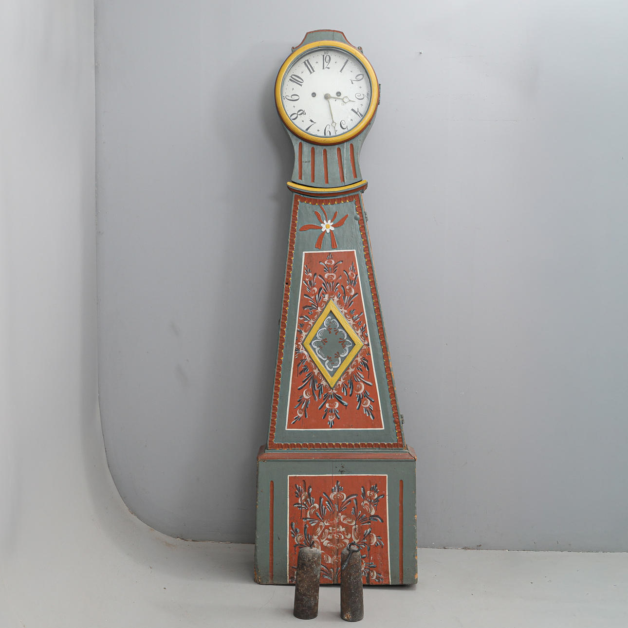 FLOOR CLOCK, Mora clock, original color.
