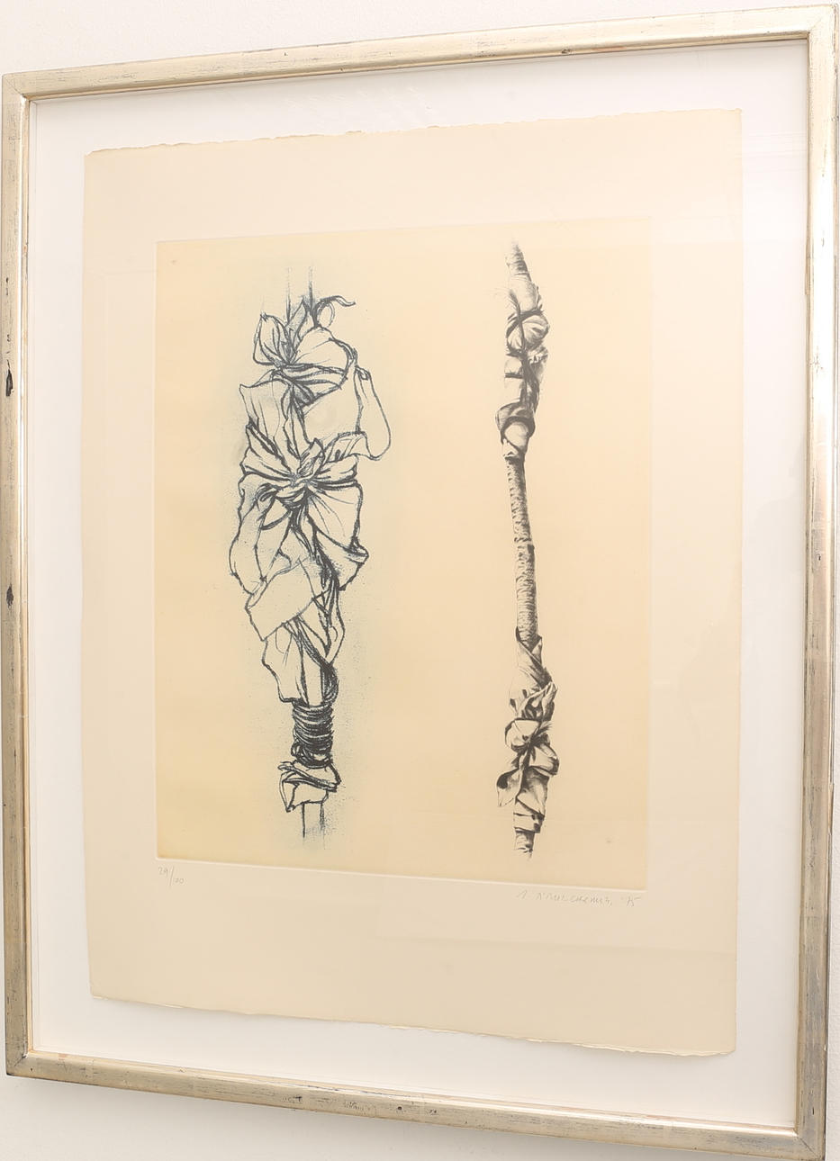 GERARD TUTUS-CARMEL. Etsning, signerad 75 och numrerad 29/100.