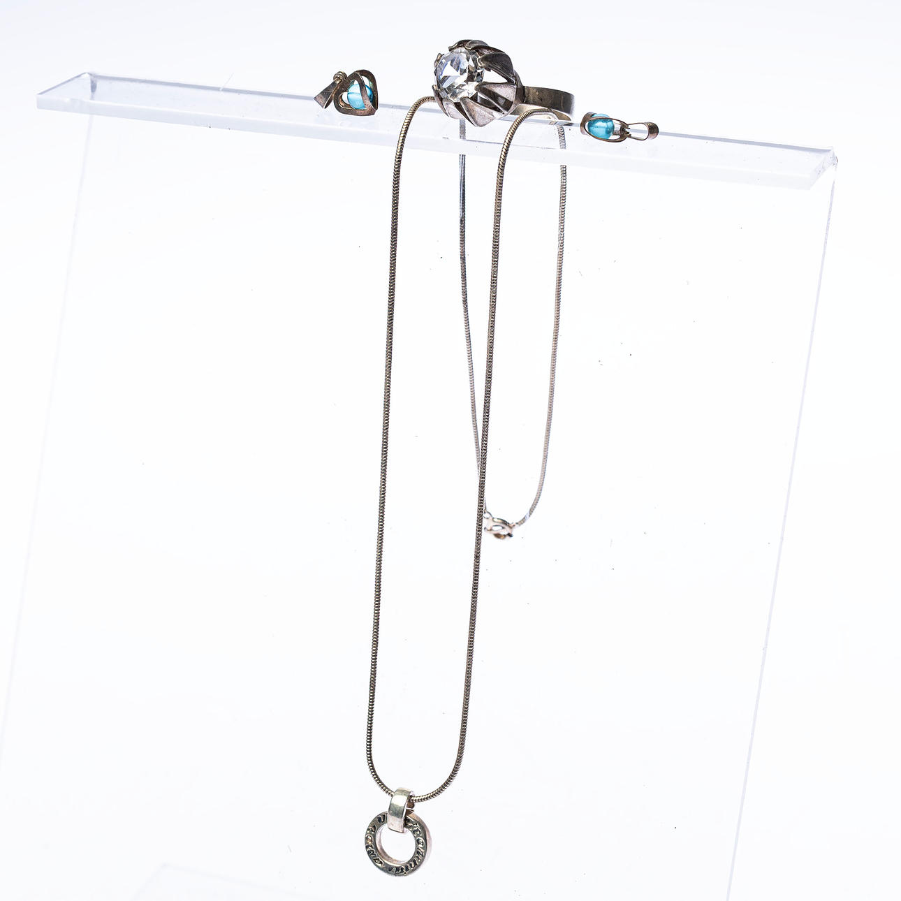 SILVERSMYCKEN, 4 delar bl.a Efva Attling.