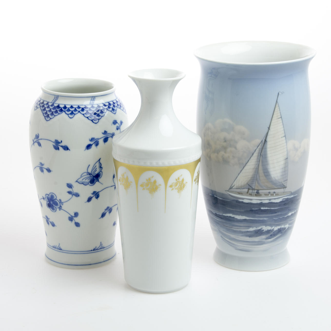 VASER, 3 stycken, bl.a. 2 stycken Bing & Gröndal.