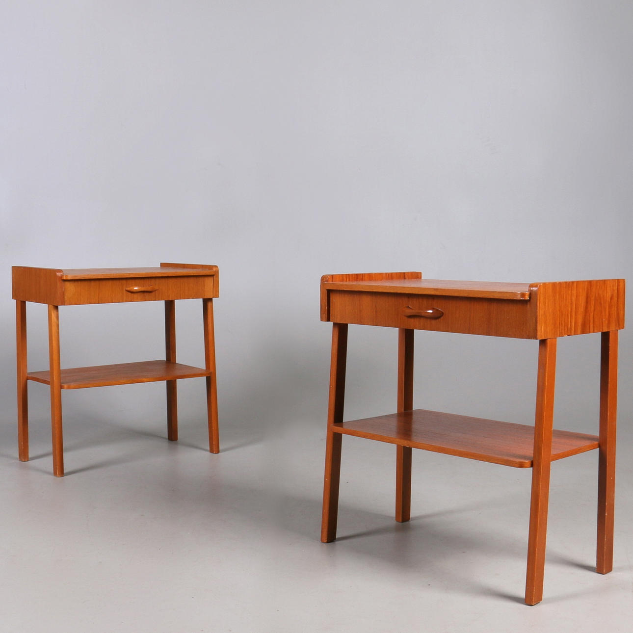 SÄNGBORD, ett par, teak, 1950/60-tal.