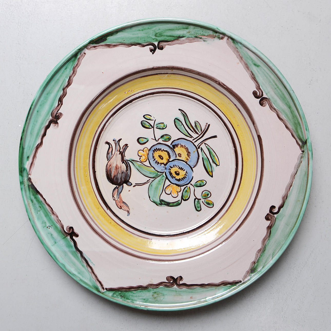 VÄGGFAT, modell 1717A, Upsala-Ekeby, 1926-30.