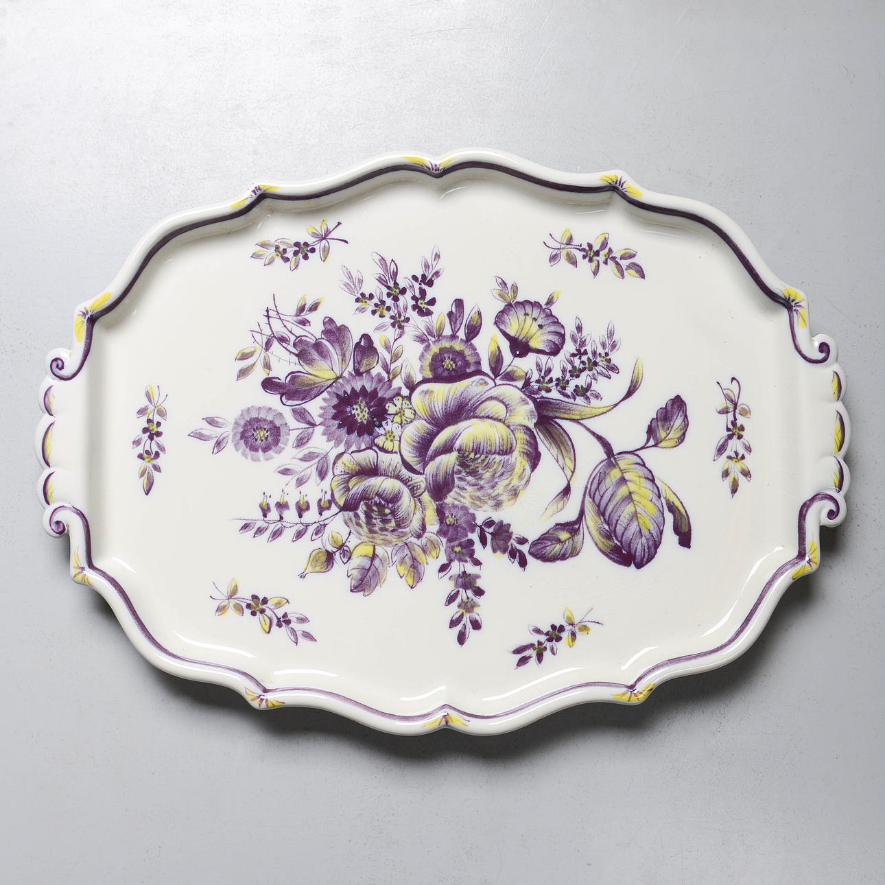 EUGEN TROST. Serving tray, Gefle, 1955.