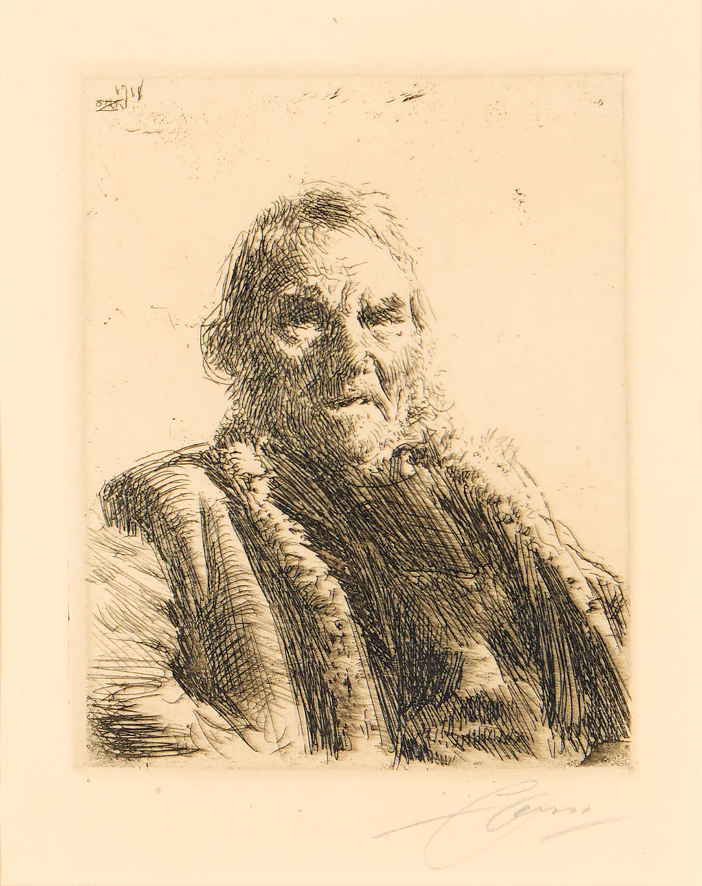 ANDERS ZORN. “Old Jack”.