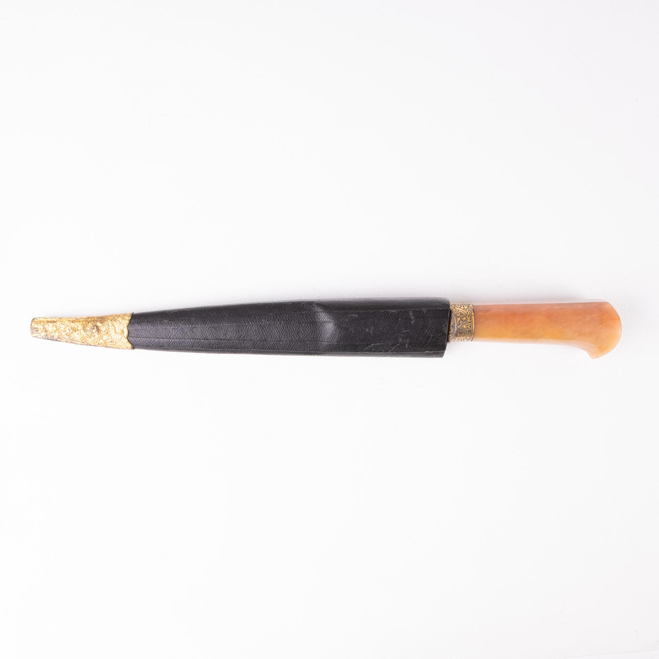 A Kard knife with agate, Indopersian, 19th century. Weapons & Militaria ...