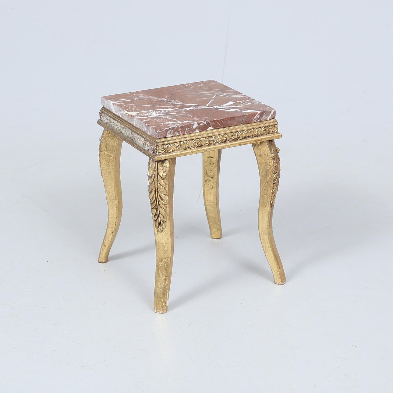 PEDESTAL, with stone top.