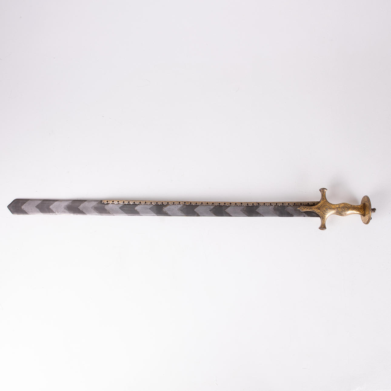 A 20th century sword from Khanda, India.