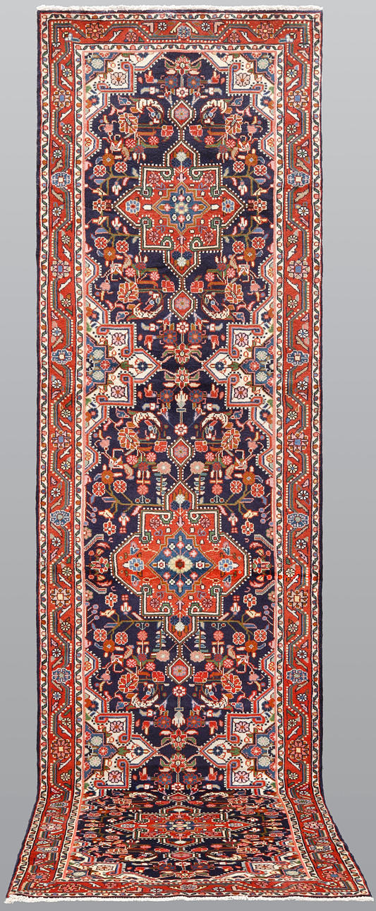 ORIENT CARPET. Mehrawa gallery model, 396 x 104 cm.
