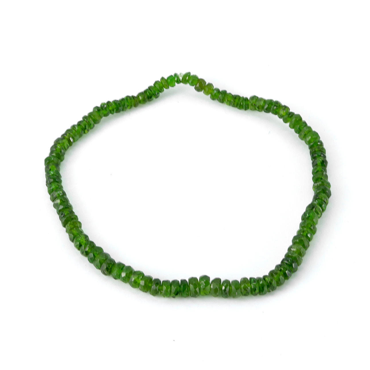 GREEN GARNET BRACELET.