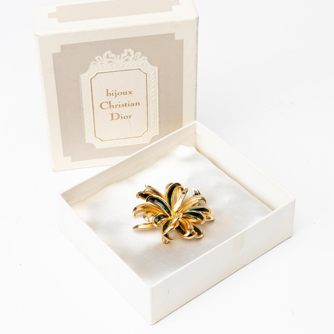 CHRISTIAN DIOR. Brooch, 1960s.