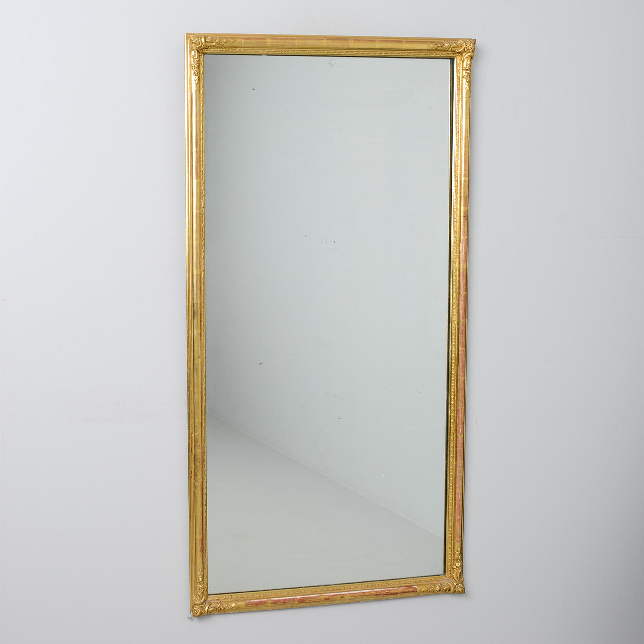 A LARGE ROCOCO MIRROR, early 20th century.