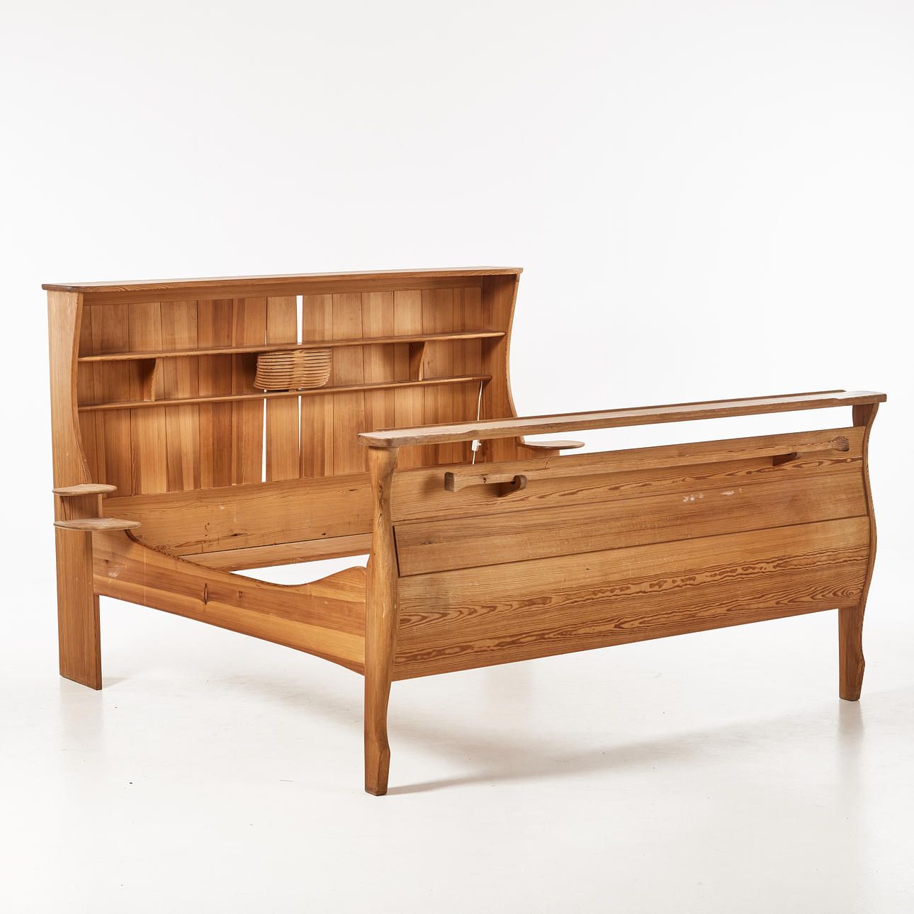 CARL MALMSTEN. Bed frame, “Fata Morsgris”.