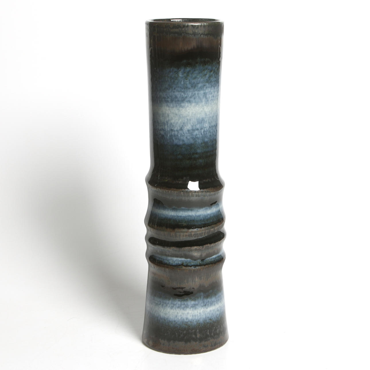 OLLE ALBERIUS. Golvvas, stengods, signerad, Rörstrand, 1900-tal.