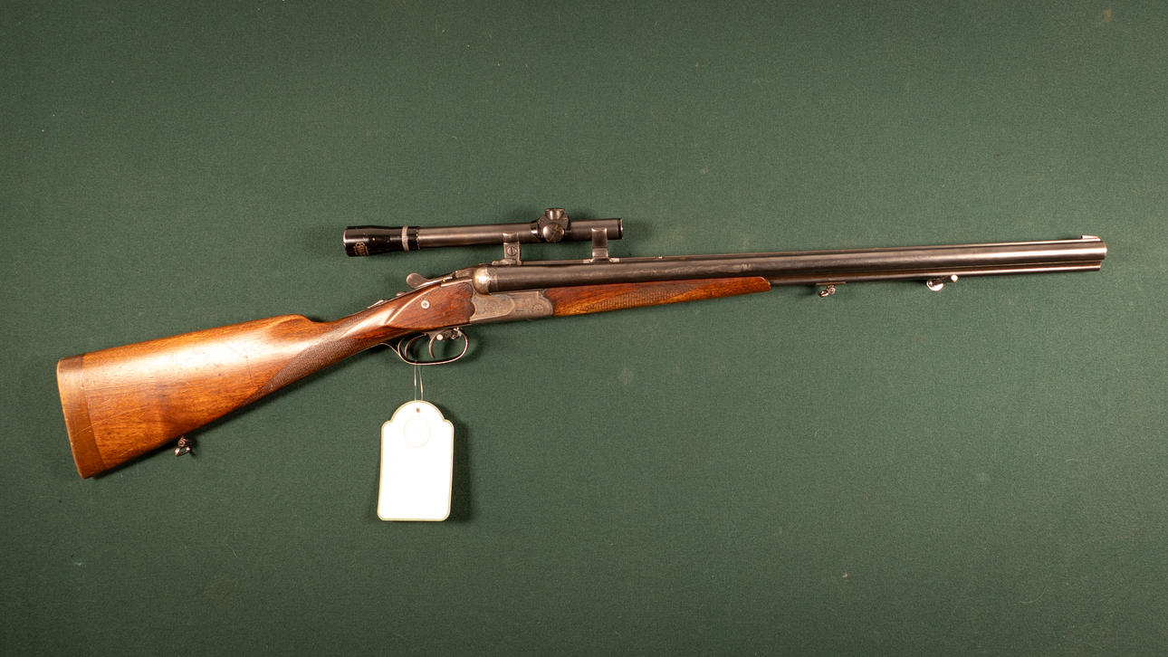 Sauer &Sohn Kaliber 12/7x57R Tillv.nr. 440798 SE1850602. Licensvapen ...