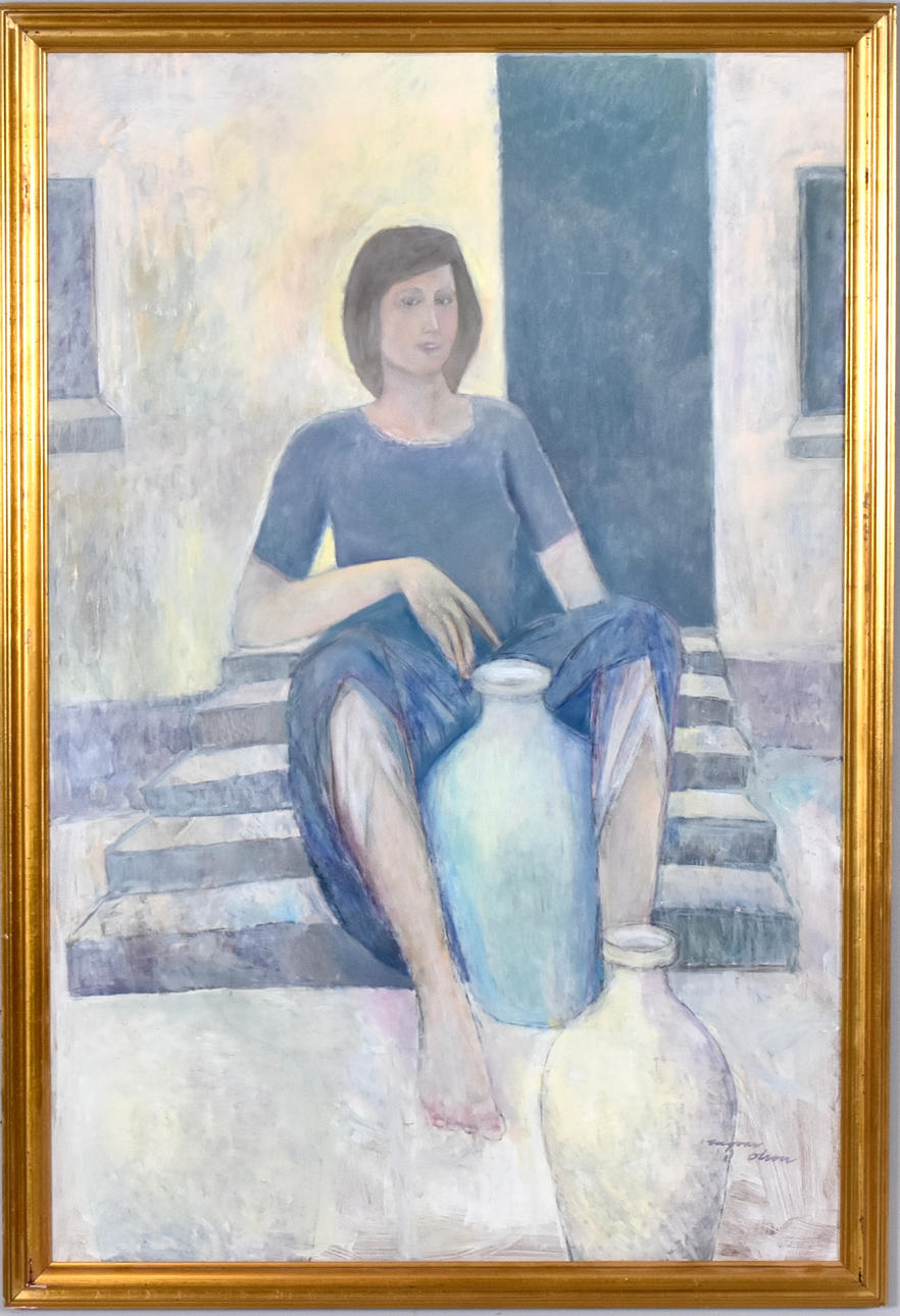 INGVAR OLSON. Olja på pannå.