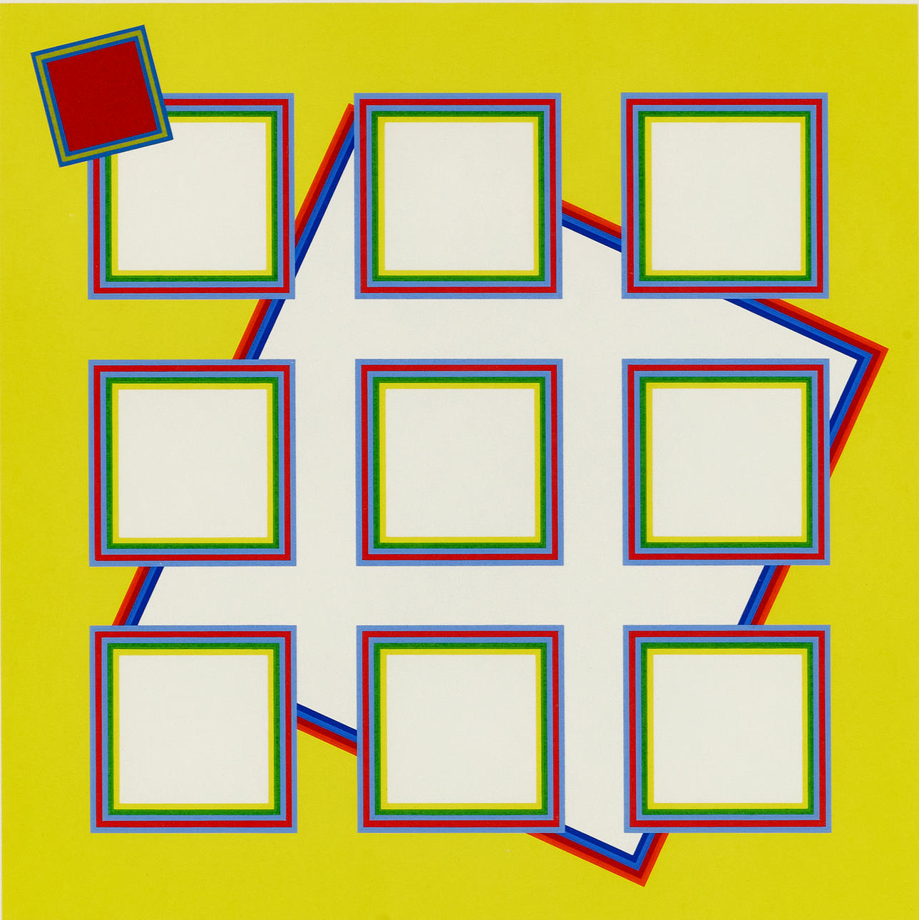 PETER FREUDENTHAL. “Menuette e trio”, signed and dated 1984, numbered 16/83, serigraphy.