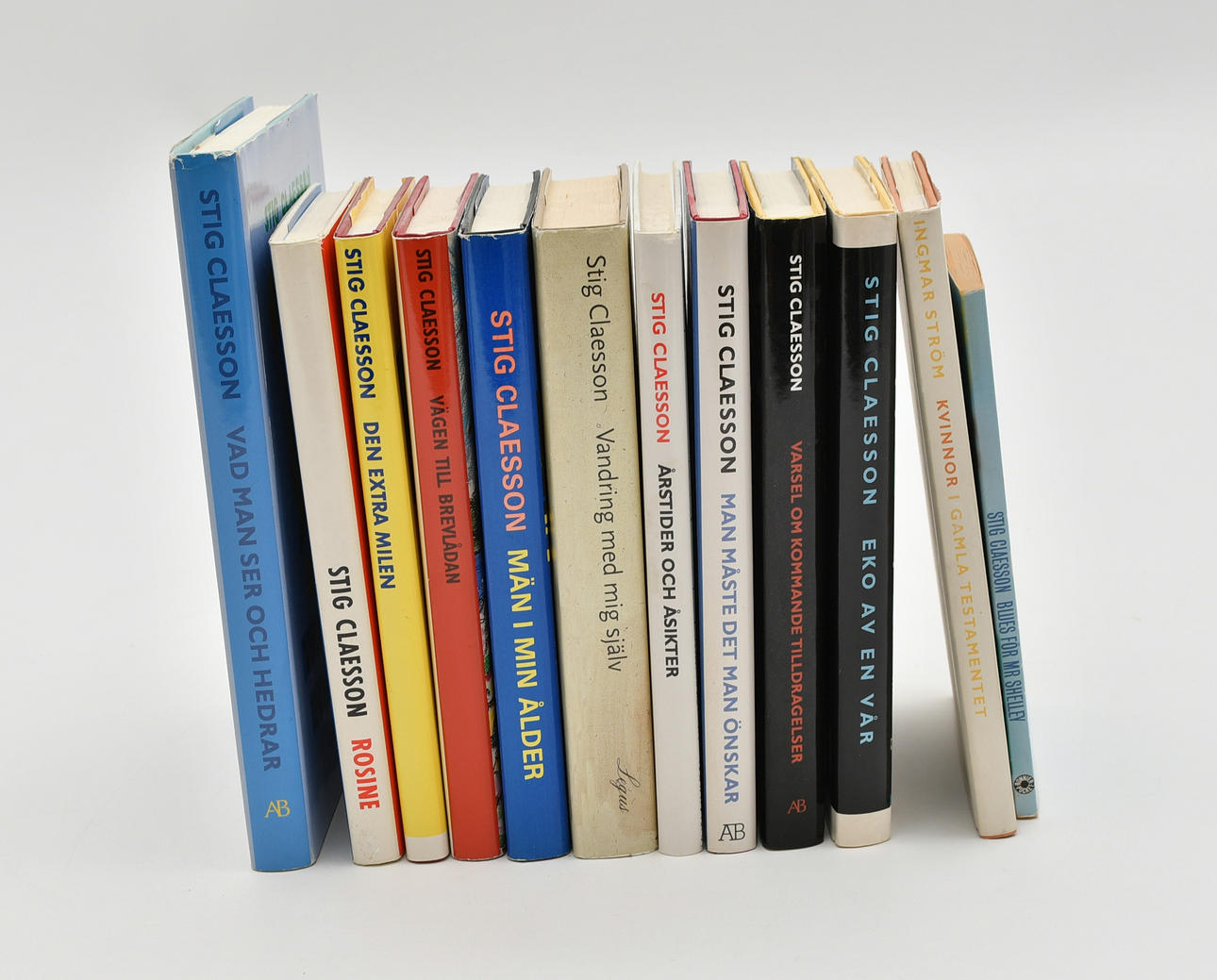 Fiction, Stig Claesson, Stream. 12 Volumes. Books, Maps & Manuscripts ...