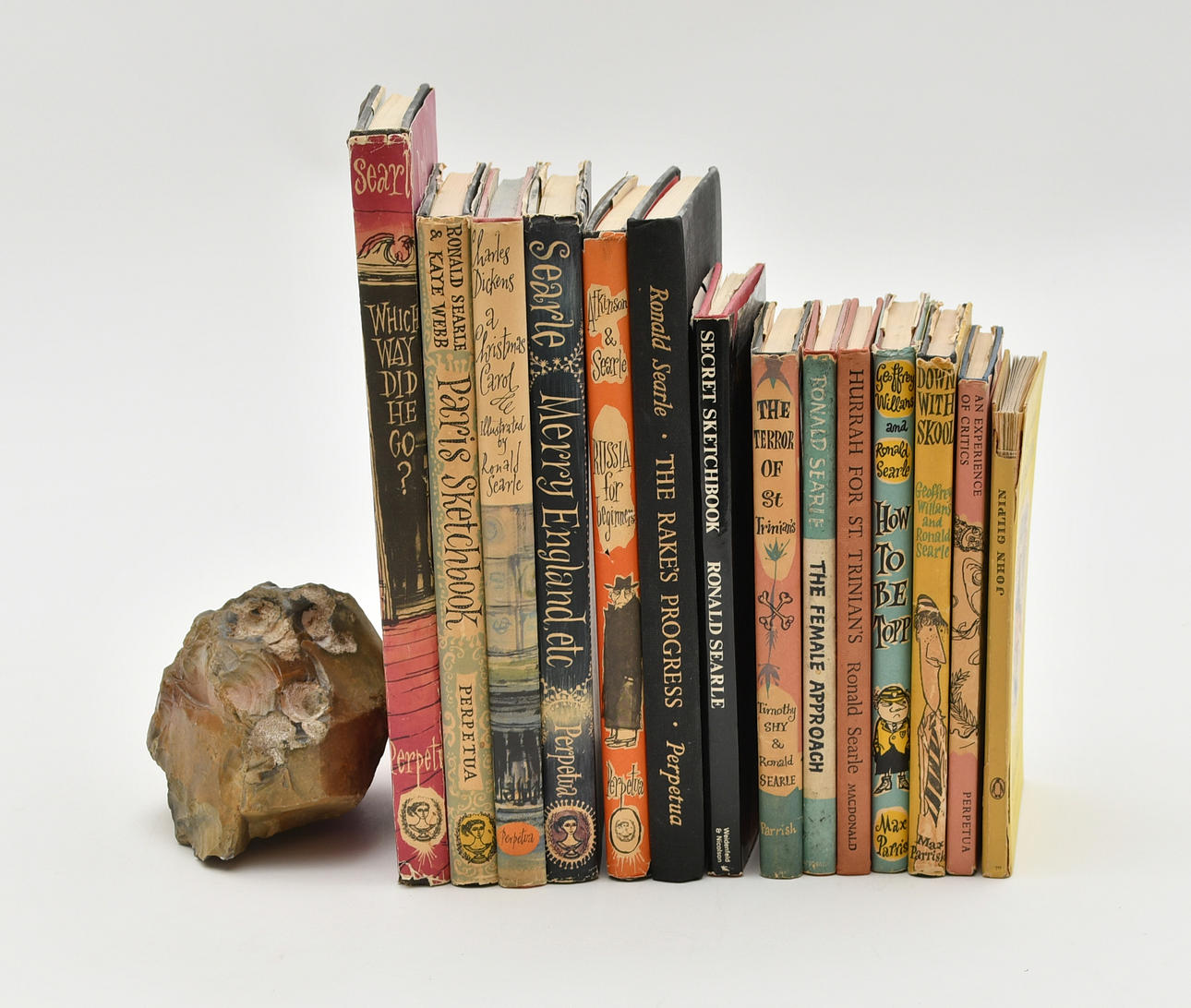 Böcker med Ronald Searle. 14 Volymer.