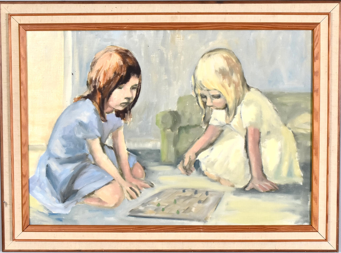 OKÄND KONSTNÄR. Oil on canvas.