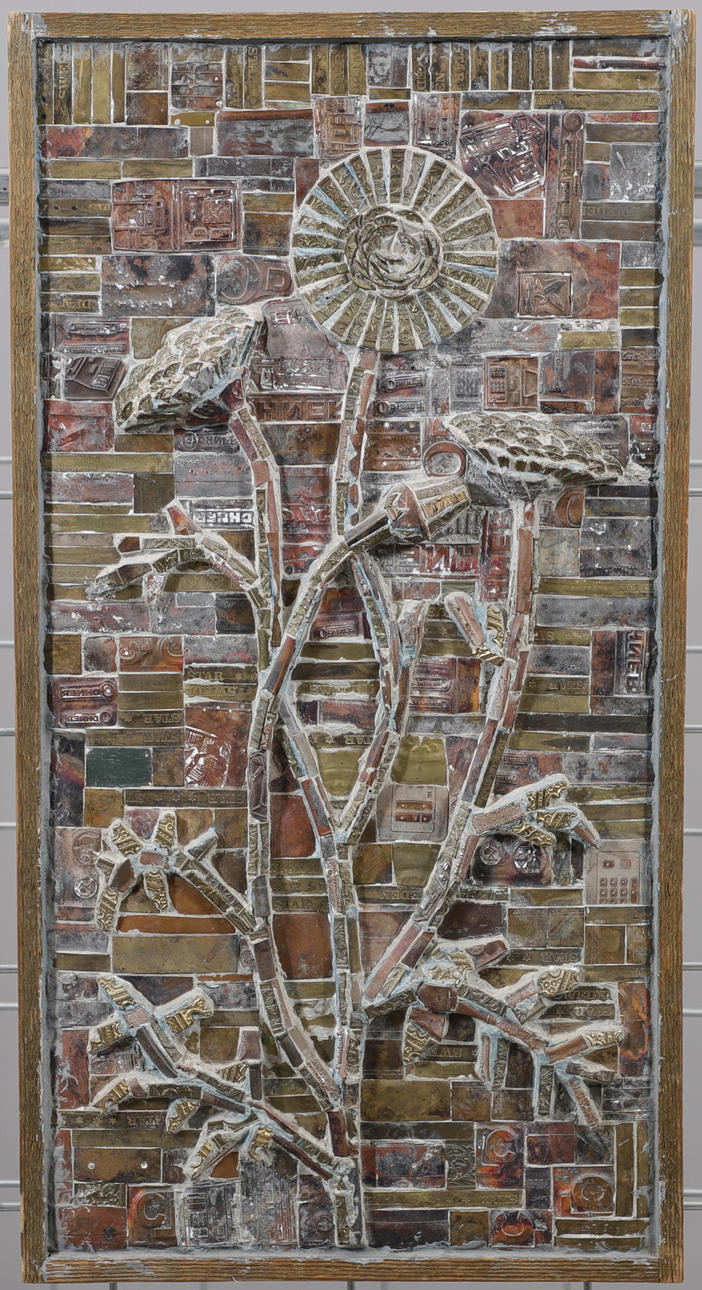 OIDENTIFIERAD KONSTNÄR. Mixed media, 1900-talets andra hälft.