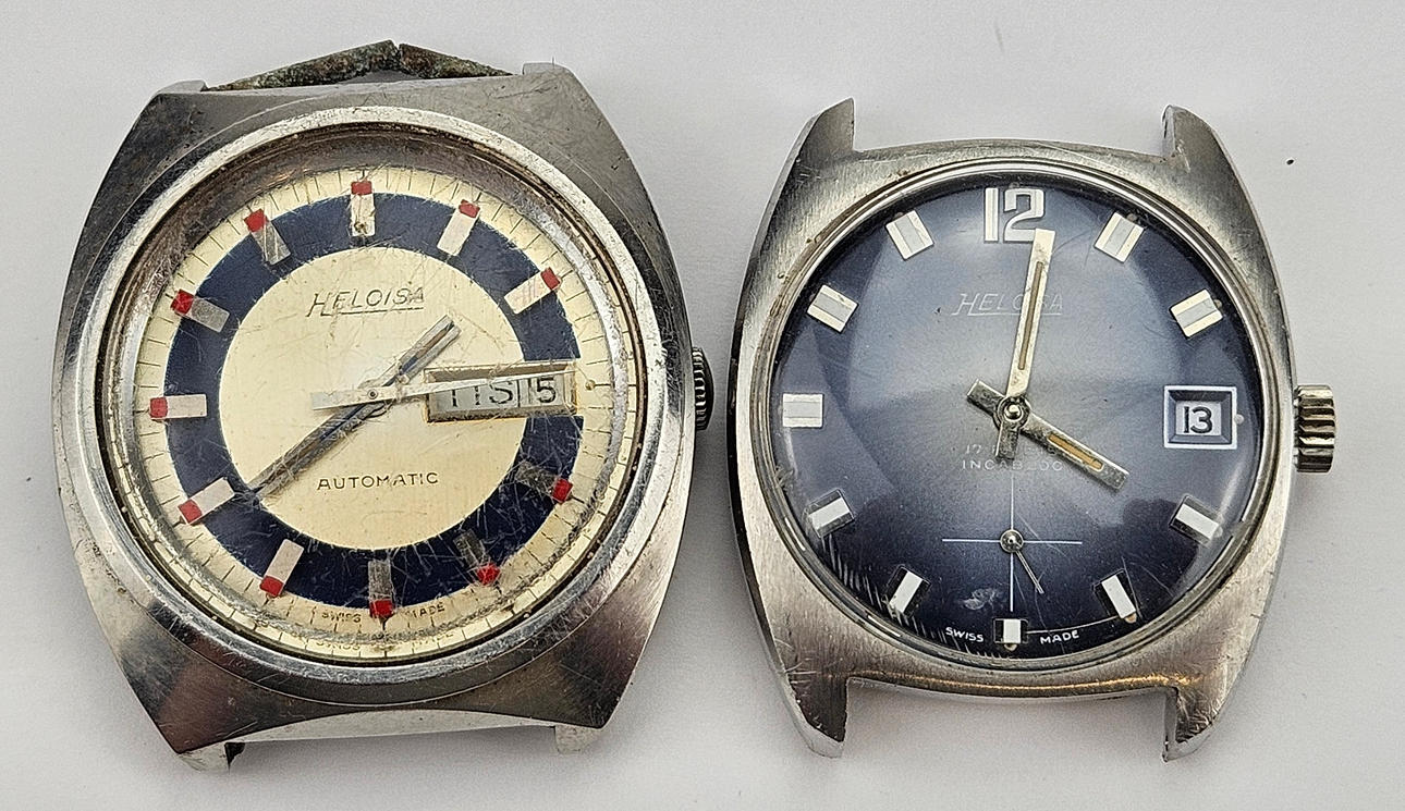 ARMBANDSUR, 2 st, stål, Heloisa.