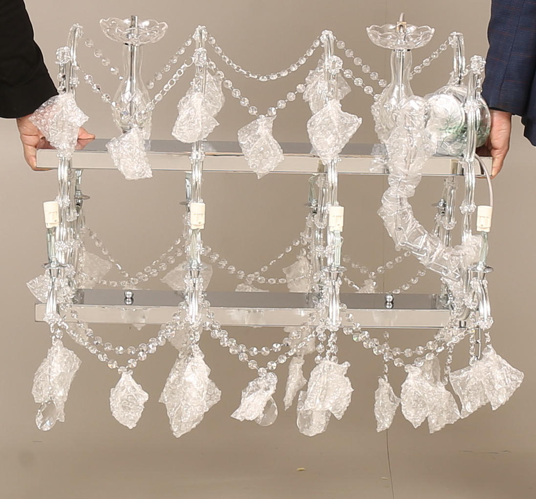 KRISTALLKRONA, venetiansk stil, samtida.