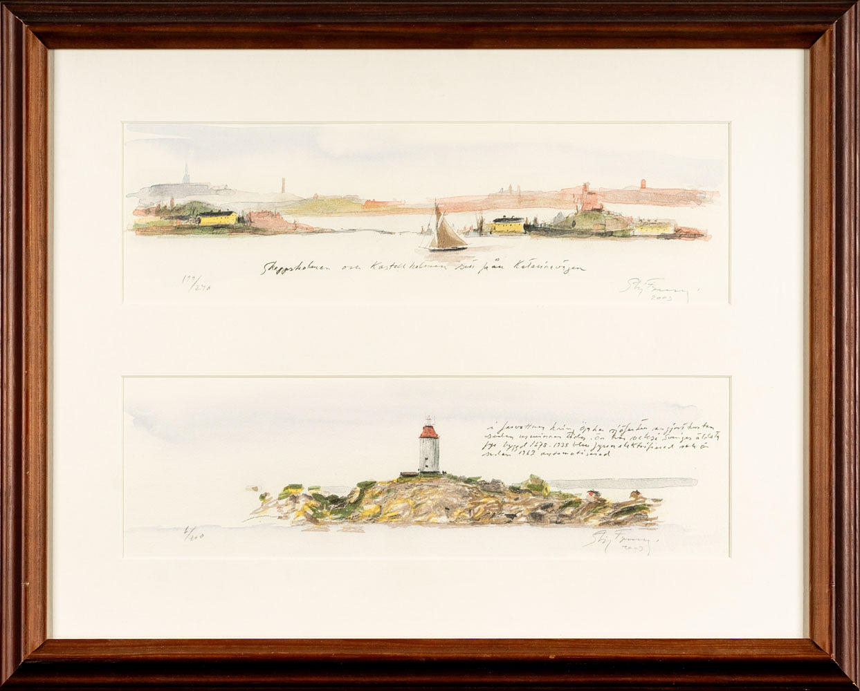 STIG FYRING. COLOR LITHOGRAPHY.