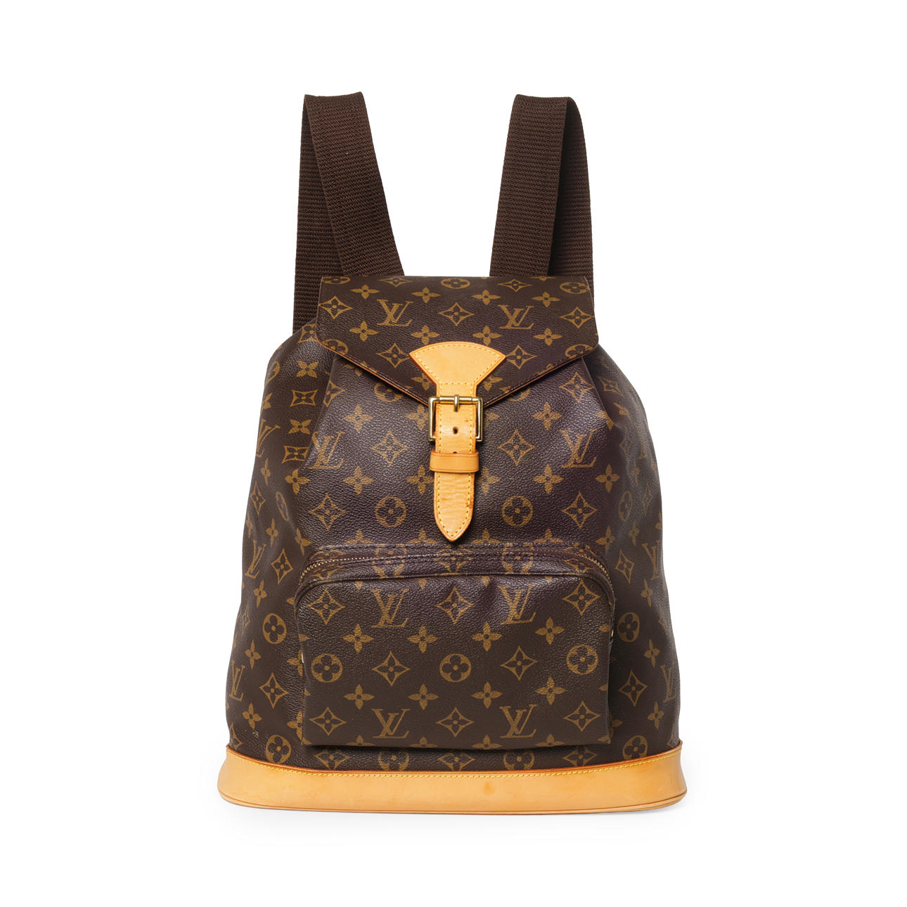 LOUIS VUITTON. Monogram Canvas 'Montsouris GM' Backpack.