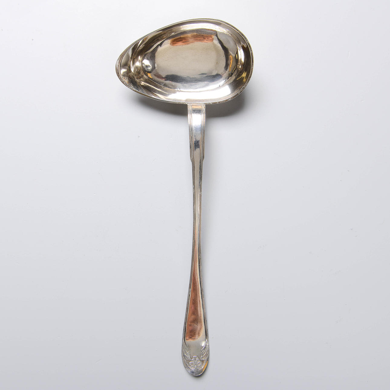 JOHAN DANIEL BLOMSTERVALL. Soppslev, silver, Göteborg, 1838.