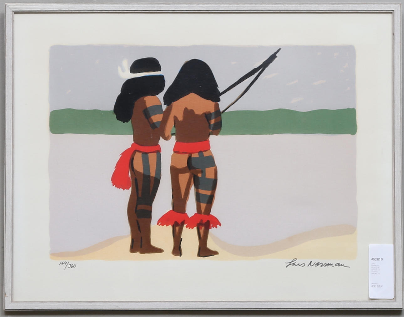 LARS NORRMAN. Färglitografi, signerad och numrerad 164/360.