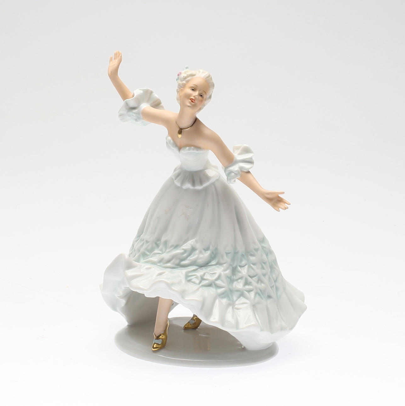 FIGUR, porslin, Schaubachkunst, Tyskland, 1900-tal.