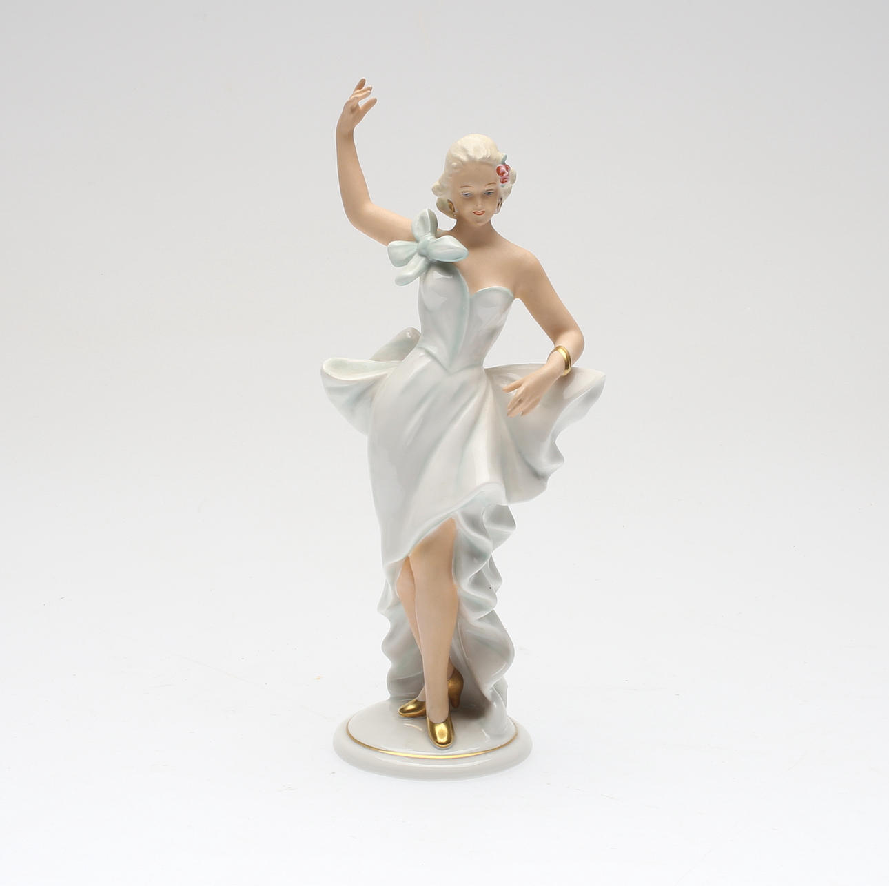FIGUR, porslin, art deco, Schaubachkunst, Tyskland, 1920-/30-tal.