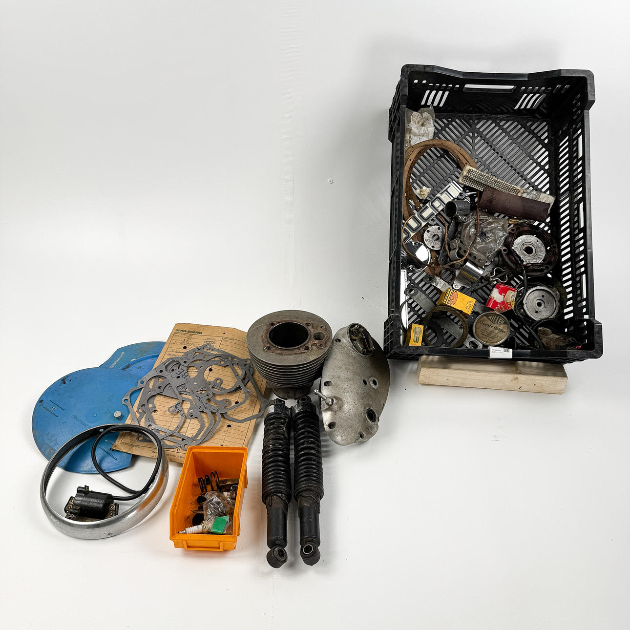 BSA, DUCATI, parti delar, 1900-tal.