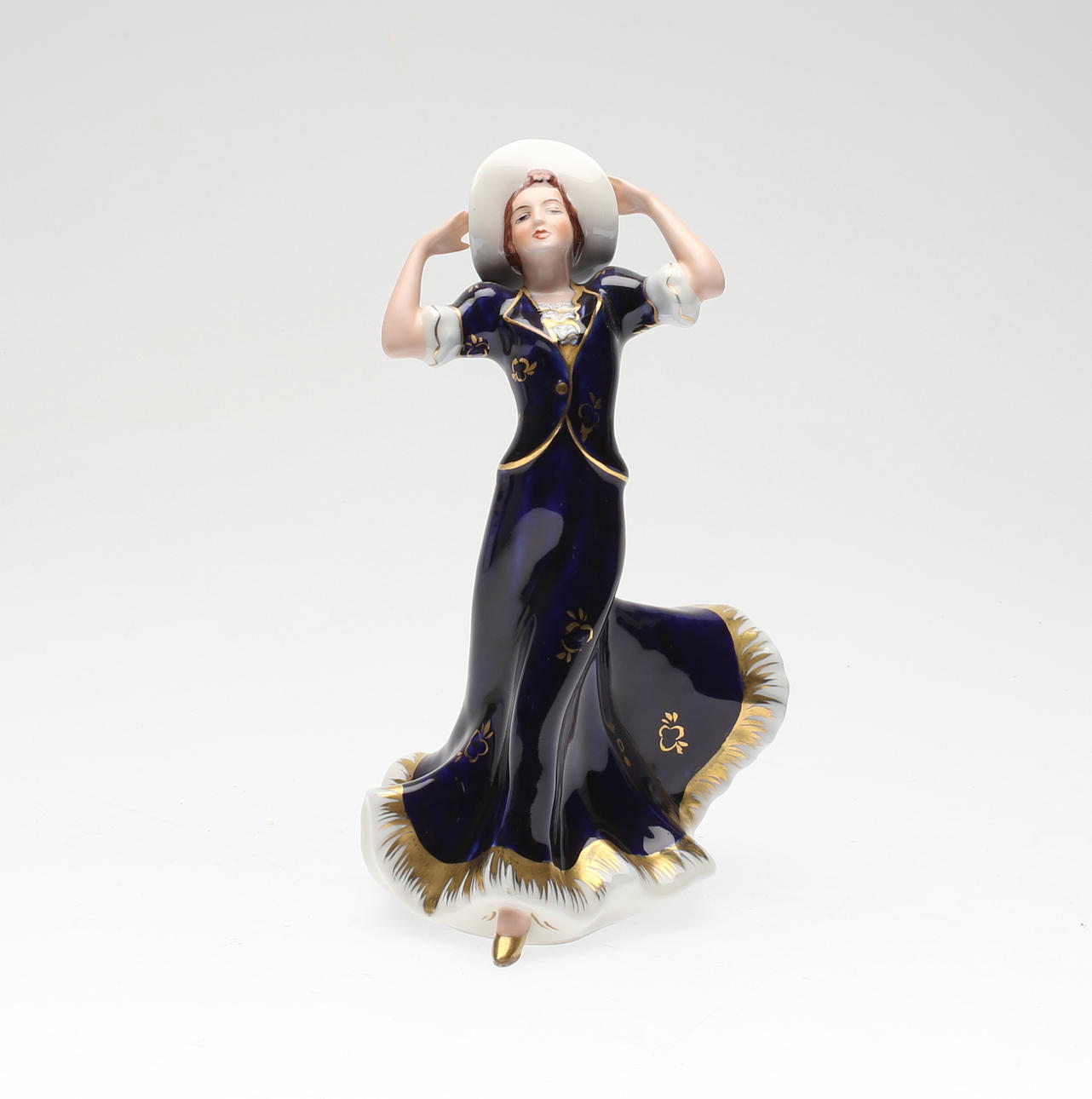 FIGUR, porslin, Royal Dux, Tyskland, 1900-tal.