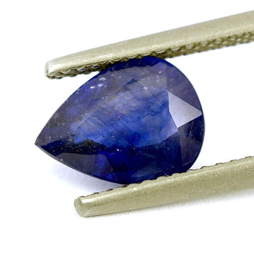 SAFIR 2,36 CT. blå certificete.