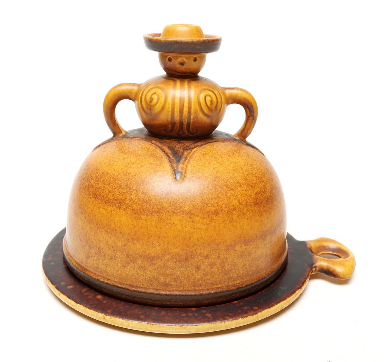 OSTKUPA, with FAT, ceramic, unsigned.