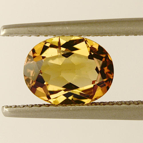 TOPAS 2,34 CT. Champagne Certifikat.